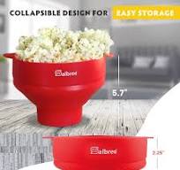 Salbree Microwave Popcorn Popper - Pink