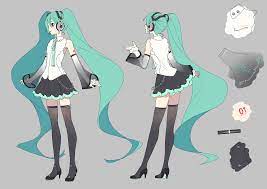Hatsune Miku Nt Design By Ixima Hatsune Hatsune Miku Vocaloid