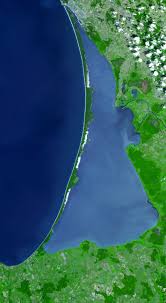 5,000 years ago, a narrow peninsula (98 km in length. Curonian Spit
