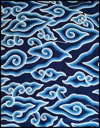 Batik mega mendung memiliki motif yang khas yaitu awan dengan background langit (biasanya berwarna biru) dibelakangnya. Batik Mega Mendung Pattern Stock Illustration Cute766