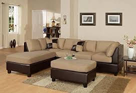 It can enhance the design or detract. Latest Furniture Microfiber Faux Leather L Shape Wooden Sofa Set With Centre Table Beige Amazon In Electronics