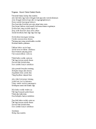 Telah aku habiskan sisa hidupku hanya untukmu. Lirik Lagu Surat Cinta Untuk Starla