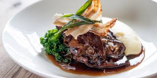 Once pans are warm enough to sizzle a drop of water, dredge. Calf S Liver Bacon Mashed Potato And Onion Recipe Great British Chefs