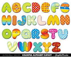 They can spell their names, friends' names, or words. Free Printable Individual Alphabet Letters Clip Art Page 1 Line 17qq Com