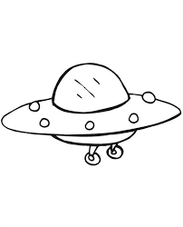 Alien Spaceship Coloring Page Netart Detailed Coloring Pages Coloring Pages Space Coloring Pages