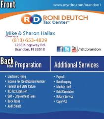 Rdtc Franchise Owner Business Card Designed By Spectra Marketing Solutions Need Business Cards Designed And Prin Irs Taxes Tax Extension Marketing Solution