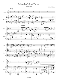 Gospel and spiritual violin compilation. Schindler S List Theme Sheet Music Download Free In Pdf Or Midi Schindler S List Violin Sheet Music Sheet Music Notes
