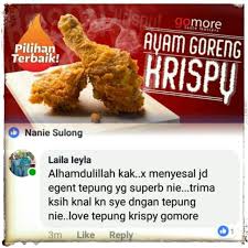 Pedasnya ayam goreng tepung penyet, paling mantab dan nikmat. Tepung Goreng Krispy Macam Kfc 500g Sepeket Shopee Malaysia