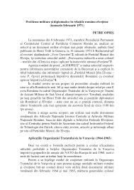 Ce spuneau sovieticii despre armata română. Pdf Probleme Militare Si Diplomatice In RelaÅ£iile Romano ElveÅ£iene Ianuarie Februarie 1971 In Contributors Ro Vineri 25 Ianuarie 2019 Http Www Contributors Ro Cultura Probleme Militare Si Diplomatice In Relatiile Romano Elvetiene Ianuarie