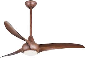 Minka Aire F844 Dk Light Wave 52 Ceiling Fan With Led Light Kit Distressed Koa Finish Amazon Com