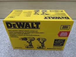Power Tool Sets 177000 Dewalt 20v Max Li Ion Drill Driver And Impact Driver Kit Dck240c2 Buy It Now Only 139 99 On Ebay Combo Kit Power Tool Sets Dewalt
