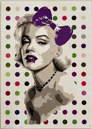 Pop Art Print Graffiti Art Marilyn Monroe