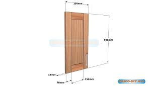 Descubrí la mejor forma de comprar online. Web Del Bricolaje Diseno Diy Mueble De Cocina Plano Alacena De Madera Cedro 60 Cm De Largo Puertas De Cocina Muebles De Cocina Madera
