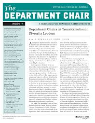 Department Chairs as Transformational Diversity Leaders