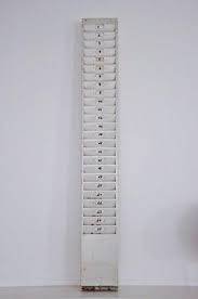 A wide variety of punch card holder options are available to you, such as closure type, material, and gender. Vintage Industrial Metal 25 Slot Factory Time Clock On Punch Card Hold Jetrading