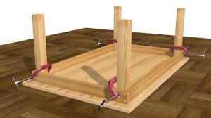Dieser tisch mit tischbein ist komple. Einen Tisch Bauen 12 Schritte Mit Bildern Wikihow