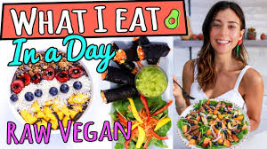 Raw Vegan Meal Plan To Lose Weight Youtube