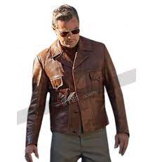 Once Upon A Time In Hollywood Leonardo Dicaprio Rick Dalton Brown Leather Jacket Leather Jacket Brown Leather Jacket Jackets