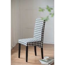 Can i get the buffalo plaid chair without the ottoman. Black And White Buffalo Plaid Dining Chair Kirklands