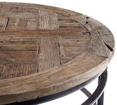 Check spelling or type a new query. Parquet 36 Round Reclaimed Wood Coffee Table Pottery Barn