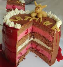 Layer Cake Biscuit Chocolat Mousse Framboise Et Ganache Chocolat Noir Et Blanc Sans Gluten Parfait Pour Un Gateau D Annive Gateau A Etage Idee Gateau Dessert