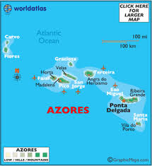 This article is about the archipelago. Map Of Azores European Maps Europe Maps Azores Map Information World Atlas Azores European Map Island Map