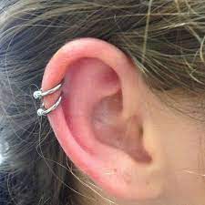 Double Helix Piercing The Complete Experience Guide With Meaning Helix Piercing Multiple Ear Piercings Piercing