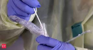 How does the corona test with saliva swab work? New Corona Test Could Give Results In Just 30 Minutes Rapid Coronavirus Test The Economic Times