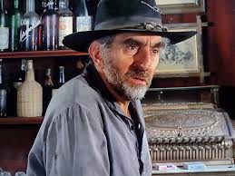 Karin Steele with Randolph Scott in Ride Lonesome..