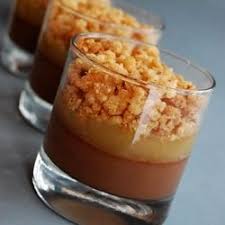 Pears And Chocolate Verrine And Almond Crunch Desserts Sweet Recipes No Cook Desserts