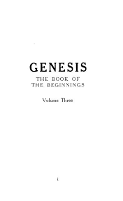 Monolocale 20 mq con soppalco : Genesis The Book Of The Beginnings Vol 3 Part 1 Only The Word