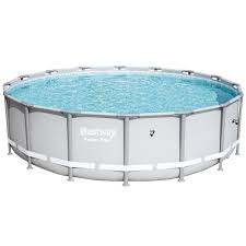 Bestway Ersatztpool Power Steel Framepool 488x122 Cm Ohne Zubehor Rund Grau Ersatzpools Ersatzteile Bestwaystore De