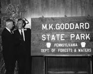 History of Maurice K Goddard State Park