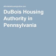 Dubois Housing Authority In Pennsylvania Pennsylvania Dubois Author