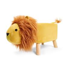 Lion Ottoman Kmart Google Search Childrens Bedrooms Kids Stool Animal Chair