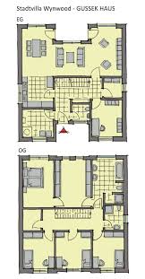 Grundriss Stadtvilla Neubau Mit Flachdach Architektur 6 Zimmer Ca 200 Qm Erdgeschoss Offen Obergeschoss 3 Grundriss Stadtvilla Stadtvilla Haus Grundriss