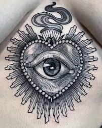 Notitle Ta2 Notitle Ta2 Sacred Heart Tattoos Engraving Tattoo All Seeing Eye Tattoo