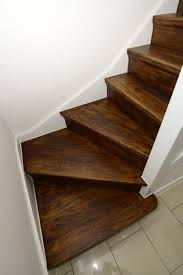 Best Wood Stair Finishes Stains Wood Stairs Basement Stairs Hardwood Stairs Wood Stairs