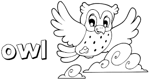 Cute Owl Coloring Pages Coloring Home