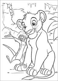 Customize the letters by coloring with markers or pencils. Lion King Coloring Pages