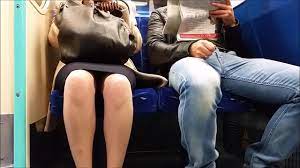 Upskirts on train