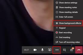 Use thr show background effects option to set any image as the background during a video call. Set Any Picture You Like As Custom Background In Microsoft Teams Techtask