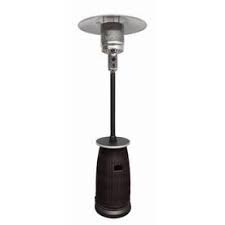 Garden Treasures 41000 Btu Resin Wicker Steel Liquid Propane Patio Heater Propane Patio Heater Patio Heater Resin Wicker