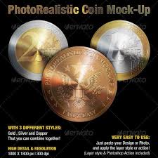 Download Coin Mockup Graphics Designs Templates From Graphicriver
