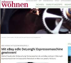 Bei zuhause wohnen gibt es doch tatsächlich eine kitchenaid küchenmaschine zu gewinnen. Espressomaschine Gewinnspiel Bei Zuhause Wohnen Gewinnspiele 2021