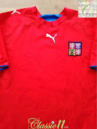 Official puma™ & various sizes in stock to buy! 2006 07 Czech Republic Home Football Shirt Old Classic Soccer Jersey Classic Football Shirts