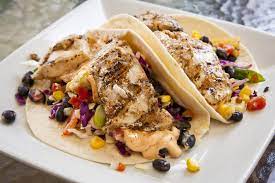 Maybe you would like to learn more about one of these? Mario Lopez S Fish Tacos With Avocado Bean Salsa