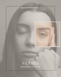 Você já parou pra pensar em quantos filtros usa por dia? Não só no rosto,  mas no jeito de falar, de se mostrar, de tentar agradar. A gente pode  recalcar tanta coisa