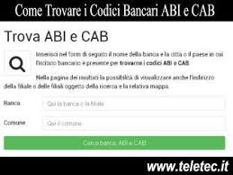 È costituito da 27 caratteri, tra i quali si trova anche l'identificativo del conto corrente. Teletec It Come Trovare I Codici Bancari Abi E Cab Codiceiban It Se Stai Cercando Una Soluzione Per Scoprire In Modo Semplice Veloce Sicuro E Pratico Come Ricercare Su Internet I Codici