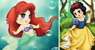 Check spelling or type a new query. I Draw Cute Disney Princesses Chibi Style Bored Panda